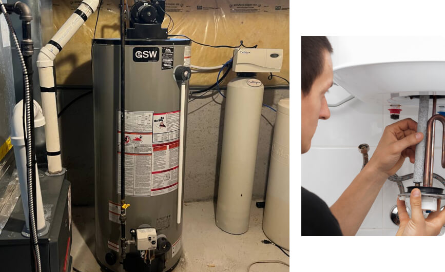 Calgary water heater repair