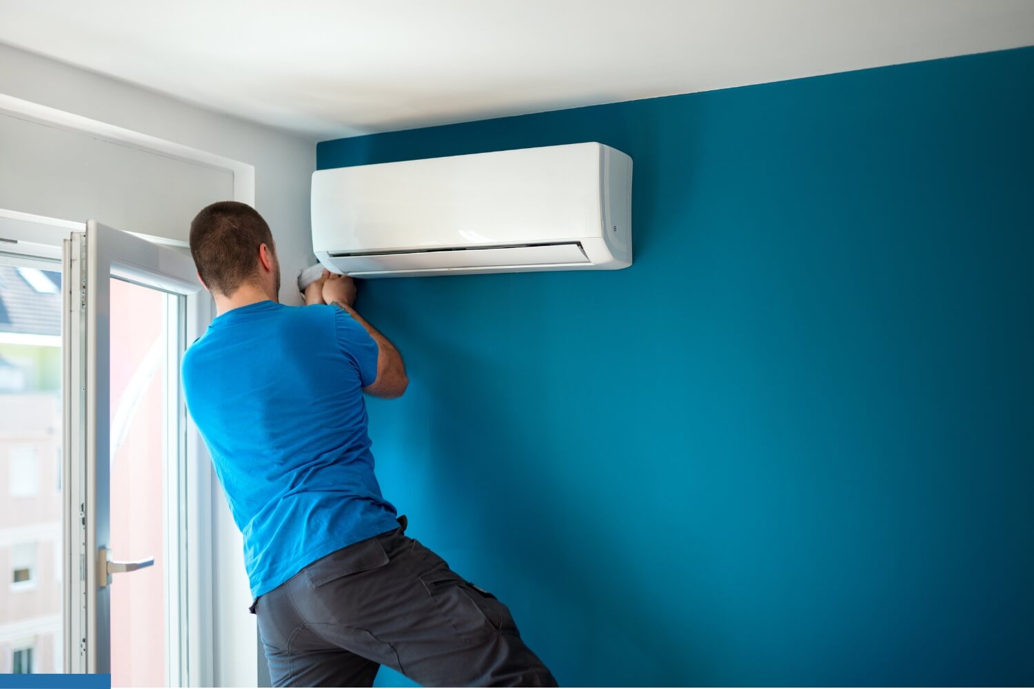 One Stop HVAC Ductless AC installation