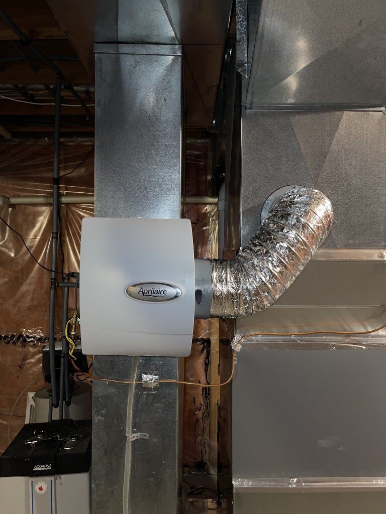 aprilaire humidifier installation